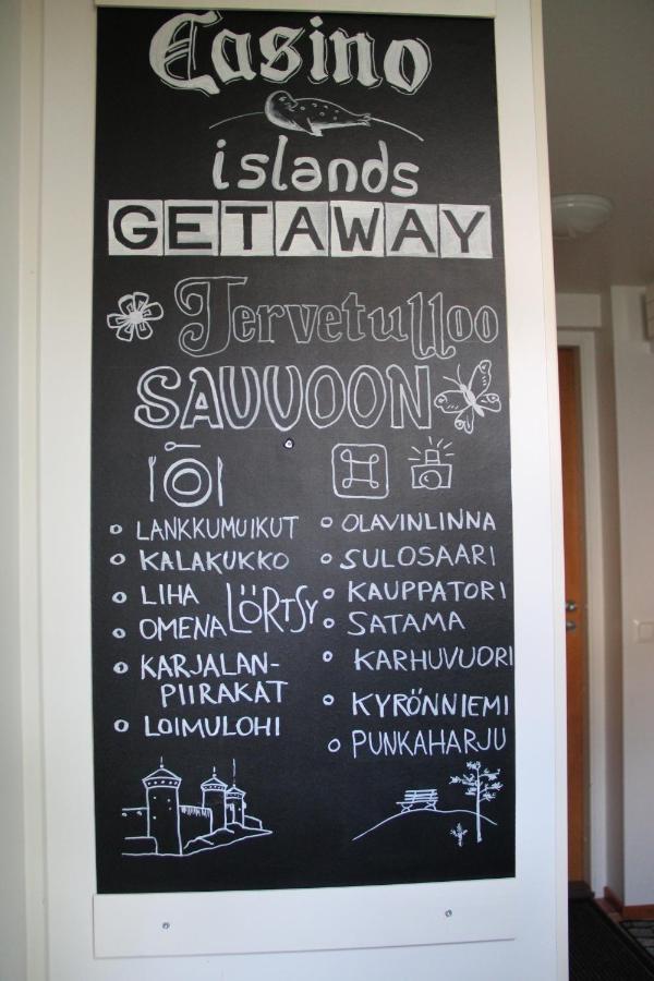 Casino Islands Getaway Apartment Savonlinna Bagian luar foto